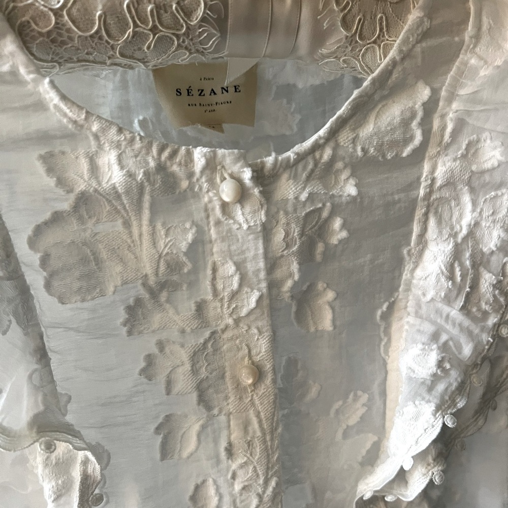 Sezane Jordanna Blouse